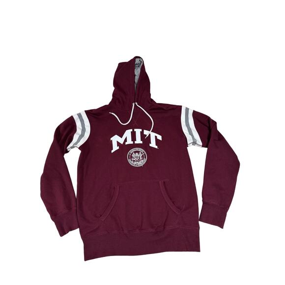 Vintage Champion Label Men’s MIT Pullover Hooded Sweatshirt Medium
